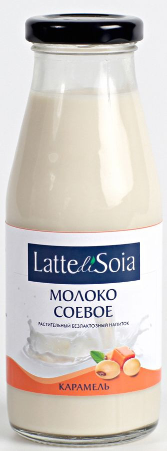 Молоко соевое &quot;Карамель&quot; 750мл, Latte di Soia — 65fit