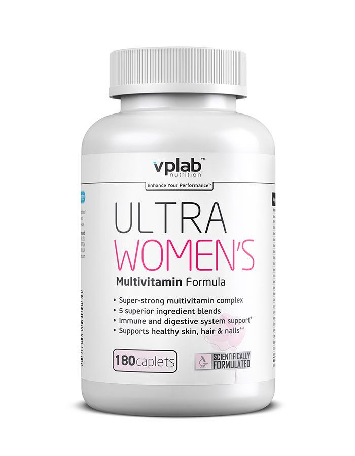 ULTRA WOMEN'S Витаминно-минеральный комплекс 180 каплет фото 1 — 65fit