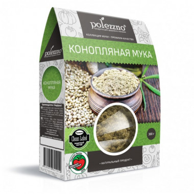 POLEZZNO Конопляная мука 300г — 65fit