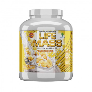 MASS Banana Milkshake 2730gr, LIFE — 65fit