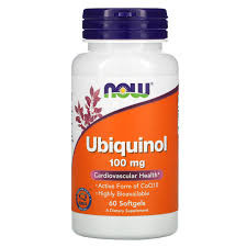 NOW Ubiquinol 100 mg 60 caps фото 1 — 65fit