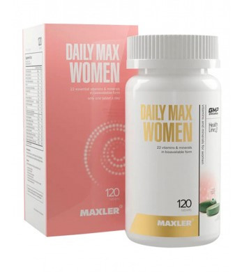 #MAXLER. Daily Max Women 120 tabs. — 65fit