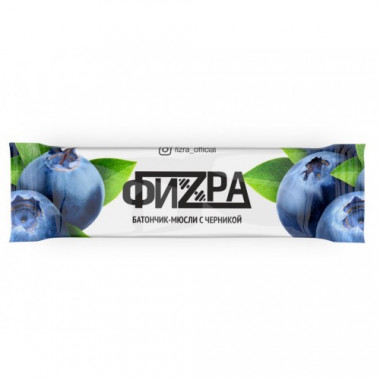 ФИZРА Батончик-мюсли &quot;Черника&quot; 25г — 65fit