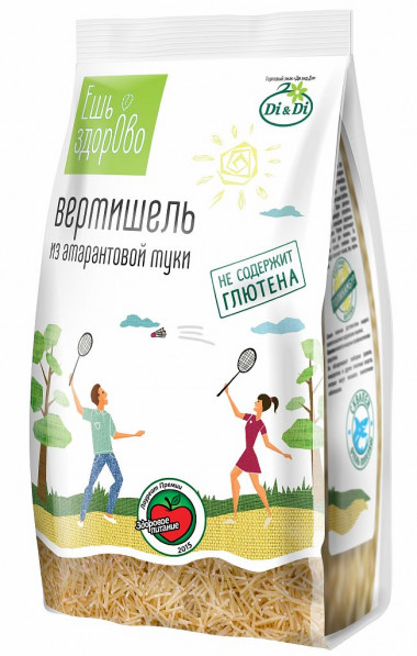 ЕШЬ ЗДОРОВО Вермишель из амарантовой муки без глютена 250г — 65fit