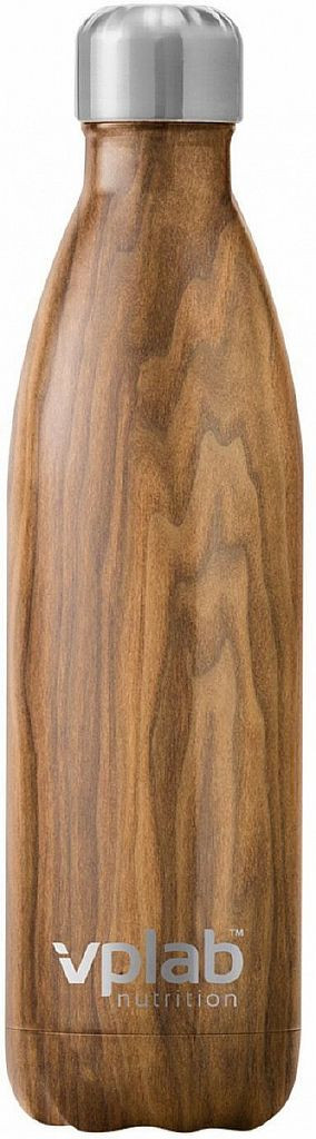 VPLAB Бутылка-термос из стали 500 мл Дерево — 65fit