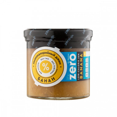 Mr.Djemius ZERO Джем низкокалорийный &quot;Банан&quot; 270г — 65fit