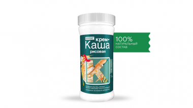 СИБИРСКАЯ® КЛЕТЧАТКА Крем-каша &quot;Рисовая&quot; 400г — 65fit