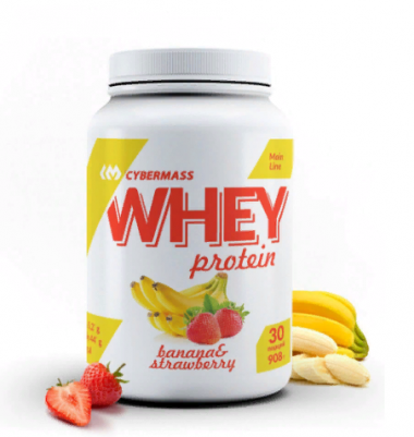 #Cybermass Whey банка 908g Банан-Клубника — 65fit
