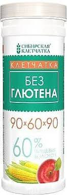 СИБИРСКАЯ® КЛЕТЧАТКА "Безглютеновая"90*60*90 200гр фото 1 — 65fit