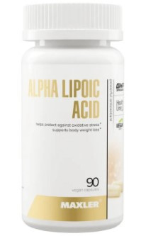 #MAXLER Alpha Lipoic Acid 90 veg caps фото 1 — 65fit