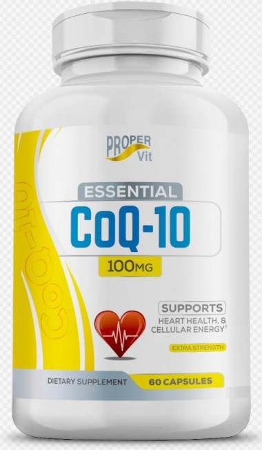 #Proper Vit CO Q-10 100mg  60softgel — 65fit