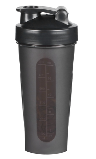 Шейкер спортивный для коктейлей, спортивного питания, 600 мл, CrossFit Max, 21.5 х 9 см 10137913 фото 1 &mdash; 65fit