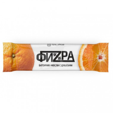 ФИZРА Батончик-мюсли с Цукатами 25г — 65fit
