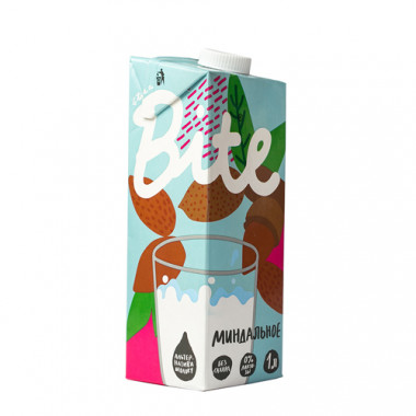 BITE MILK Напиток Миндальный пастеризованный 1л — 65fit
