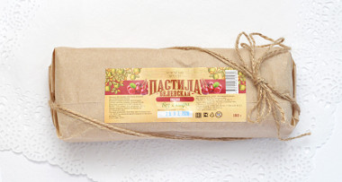 Пастила с вишней б/сахара 180гр в пергаменте Белевская — 65fit