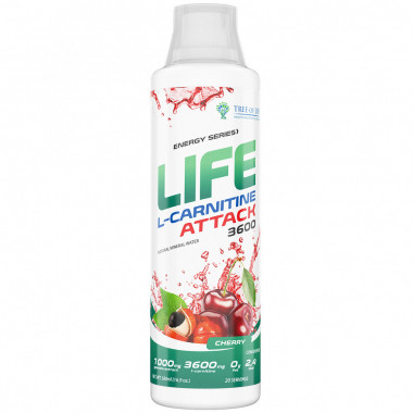 Life L-Carnitine АТТАСК 500ml вишня — 65fit