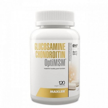 #MAXLER Glucosamine-Chondroitin-Opti MSM 120 veg caps — 65fit