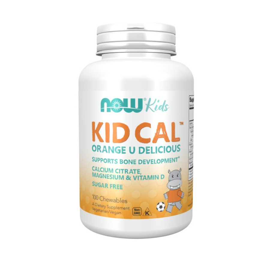 #NOW Kid-Cal Chewable Calcium 100 loz фото 1 — 65fit