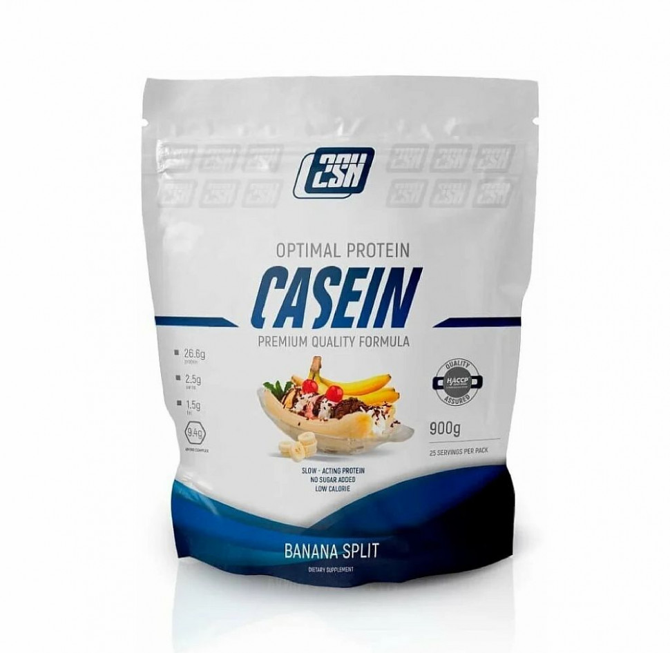 #2SN Casein Protein Банановый Сплит 900g фото 1 — 65fit