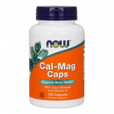 #NOW Calcium-Magnesium+D3 120 caps — 65fit