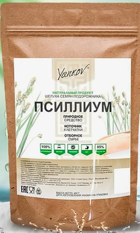 Yankov Псиллиум  дой-пак 200 г фото 1 — 65fit