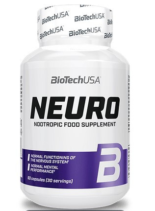 #BioTech Neuro 60 caps — 65fit