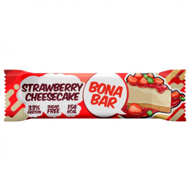 Bona Diet - Bona Bar Батончик &quot;Клубничный Чизкейк&quot; 50г — 65fit