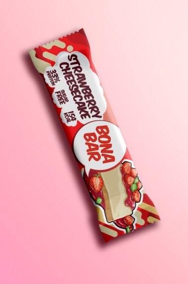 Bona Diet - Bona Bar Батончик &quot;Клубничный Чизкейк&quot; 50г — 65fit