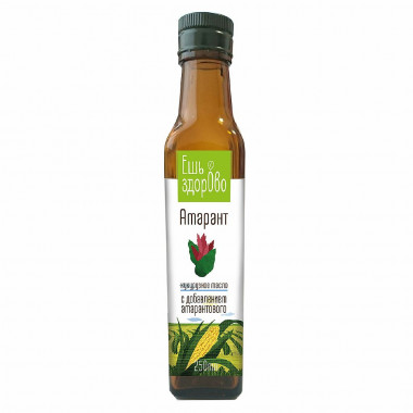 ЕШЬ ЗДОРОВО Масло Кукурузное с добавлением амарантового 250 мл — 65fit