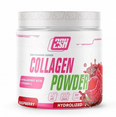2SN Сollagen Hyaluronic Acid + Vitamin C Powder Малина 200г — 65fit
