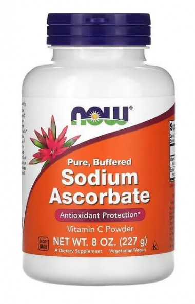 #NOW Sodium Ascorbate 227g — 65fit