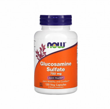 #NOW Glucosamine Sulfate 750mg 120 Veg Capsules — 65fit