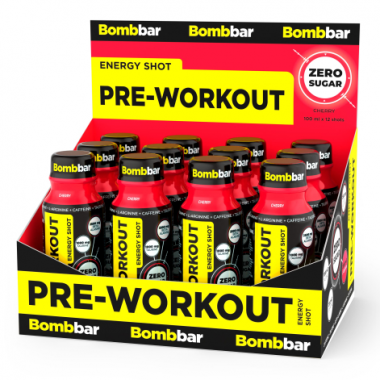 ТМ Bombbar Напиток безалкогольный тонизирующий со вкусом вишни 100мл — 65fit