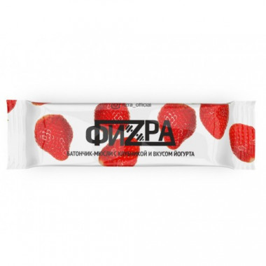 ФИZРА Батончик-мюсли &quot;Йогурт-клубника&quot; 25г — 65fit