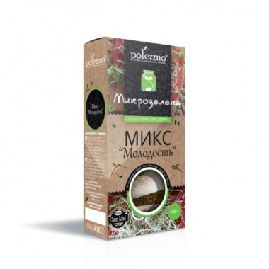 POLEZZNO Микрозелень МИКС семян &quot;Молодость&quot; 100г — 65fit