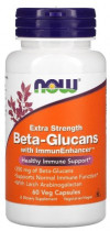 NOW Beta Glucans Extra Strength 250 mg 60 Veg Capsules фото 2 — 65fit
