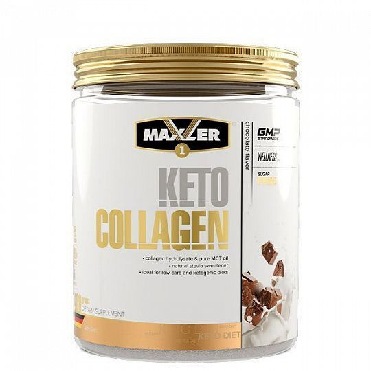 #MAXLER Collagen Keto 400gr Шоколад фото 1 — 65fit