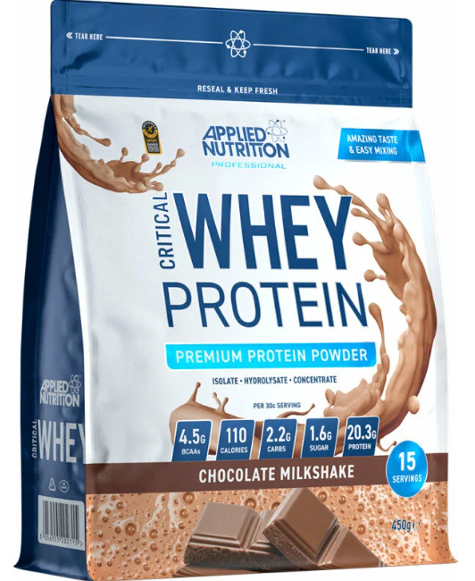 #Applied Nutrition Critical Whey 450g (Chocolate Milkshake) фото 1 — 65fit