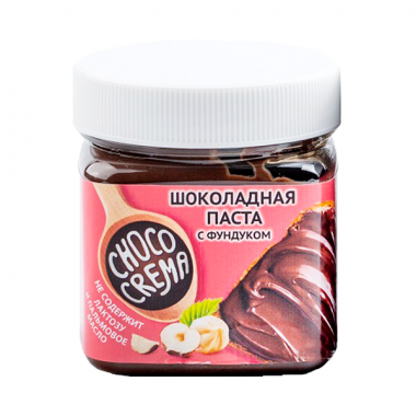 CHOCO CREMA Паста шоколадная с фундуком 170г — 65fit