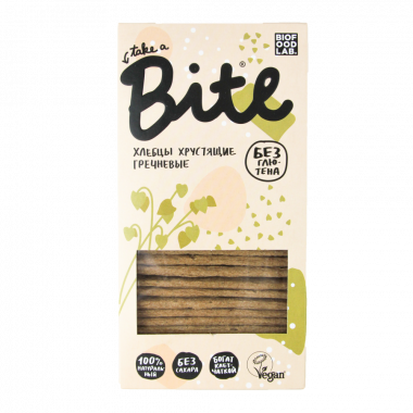 BITE Хлебцы хрустящие Гречневые 150г &mdash; 65fit