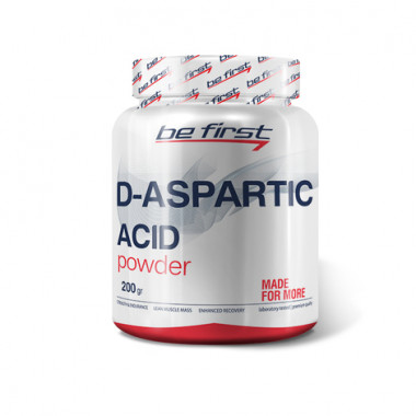 BE FIRST D-Aspartic Acid powder Без вкуса 200г — 65fit