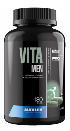#MAXLER VitaMen 180 tabs — 65fit