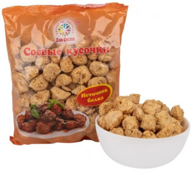 Диа-Веста Соевые кусочки 130г/12 — 65fit