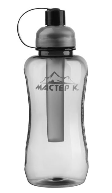 Бутылка для воды, 1 л, "Мастер К" 9755292 фото 1 &mdash; 65fit