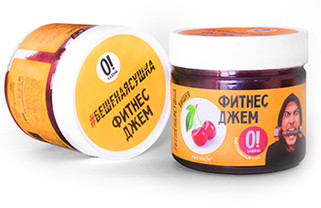 Фитнес джем 0калорий вишня 300гр, Энергон — 65fit