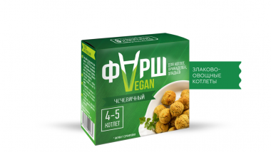 СИБИРСКАЯ® КЛЕТЧАТКА Фарш &quot;VEGAN&quot; Чечевичный 100г — 65fit