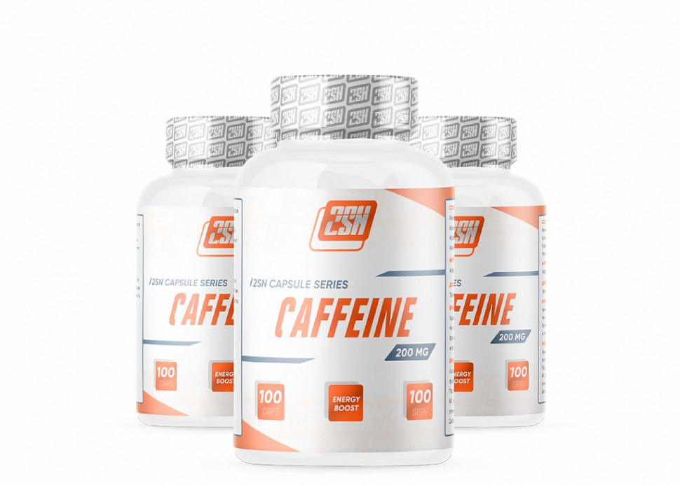 #2SN Caffeine 200mg 100caps фото 1 — 65fit