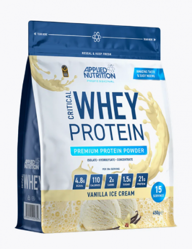 #Applied Nutrition Critical Whey 450g (Vanilla Ice Cream) — 65fit