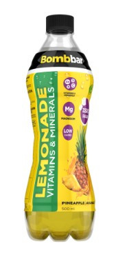 ТМ Bombbar Напиток безалкогольный слабогазированный "Л-карнитин со вкусом ананас" 500 мл &mdash; 65fit