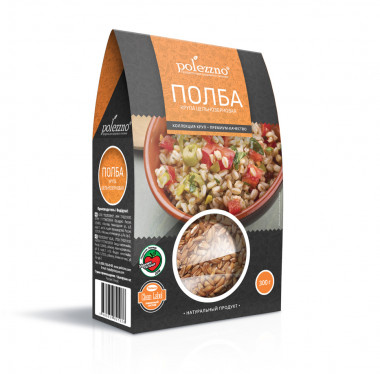 POLEZZNO Полба крупа цельнозерновая 300г &mdash; 65fit